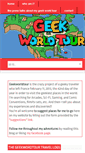 Mobile Screenshot of geekworldtour.com